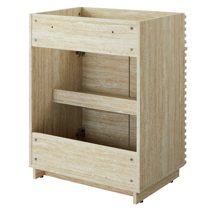 Modway Render 18" and 24" Bathroom Cabinets Basin Not Included Storage Shelf - View 97