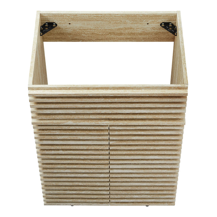 Modway Render 18" and 24" Bathroom Cabinets Basin Not Included Storage Shelf - View 100