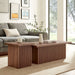Modway Render Nesting Coffee Tables Set of 2 Living Room Furniture - Installation View