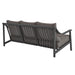 Terrace Outdoor Patio Aluminum Sofa Carbon Graphite