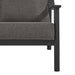 Terrace Outdoor Patio Aluminum Sofa Carbon Graphite