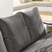 Terrace Outdoor Patio Aluminum Sofa Carbon Graphite