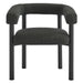 Nautica Outdoor Patio Aluminum Dining Armchairs Set of 2 Charcoal Graphite