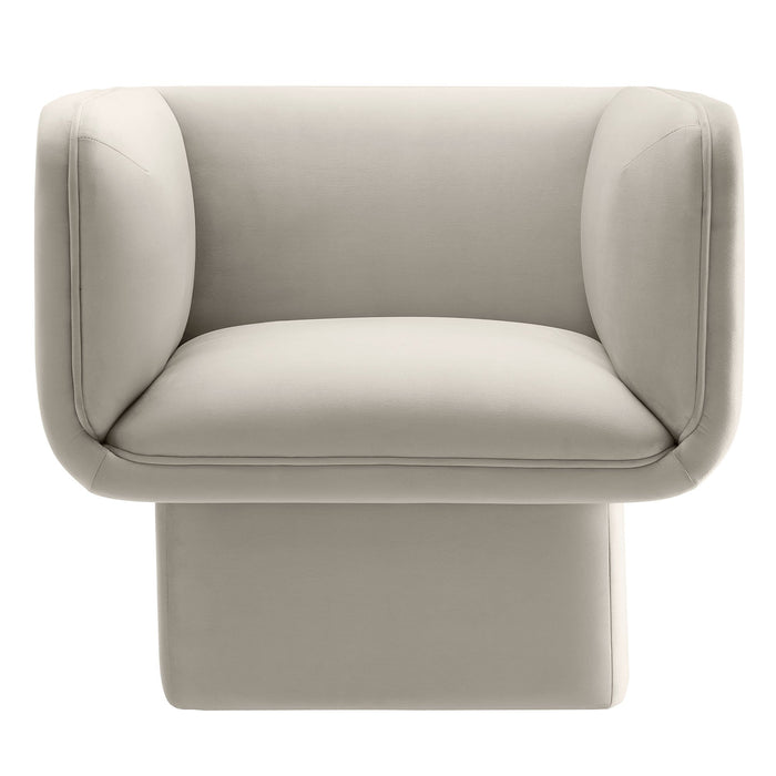 Modway Tate Performance Velvet Accent Chair Living Room Furniture - Features