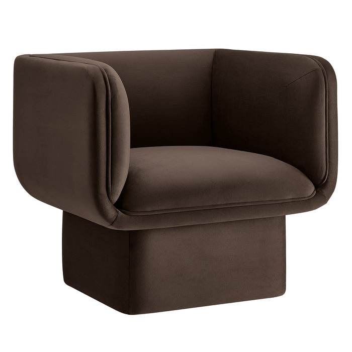 Modway Tate Performance Velvet Accent Chair Living Room Furniture - View 34