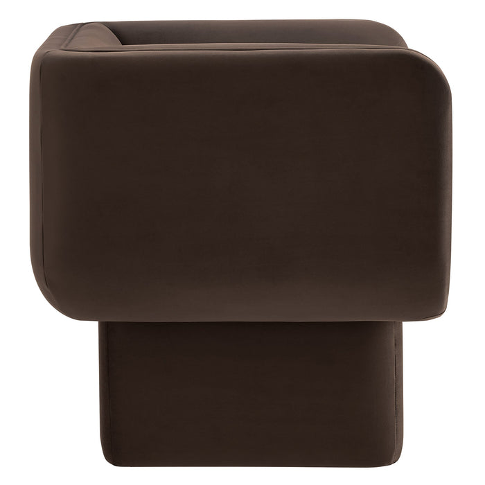 Modway Tate Performance Velvet Accent Chair Living Room Furniture - View 13
