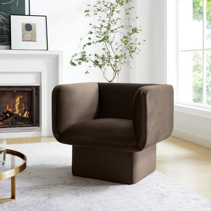 Modway Tate Performance Velvet Accent Chair Living Room Furniture - View 9