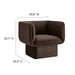 Modway Tate Performance Velvet Accent Chair Living Room Furniture - View 11