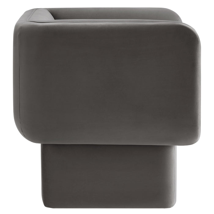 Modway Tate Performance Velvet Accent Chair Living Room Furniture - View 21