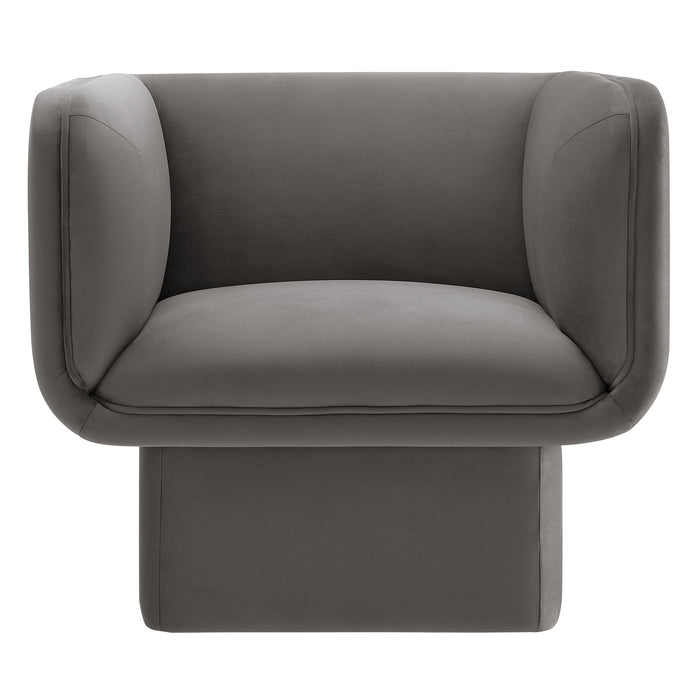 Modway Tate Performance Velvet Accent Chair Living Room Furniture - View 23