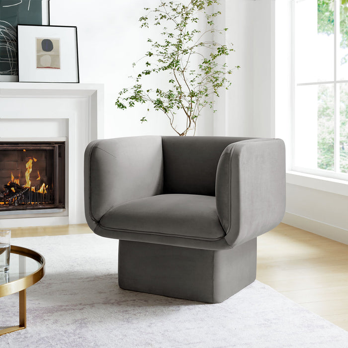 Modway Tate Performance Velvet Accent Chair Living Room Furniture - View 17