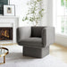 Modway Tate Performance Velvet Accent Chair Living Room Furniture - View 17