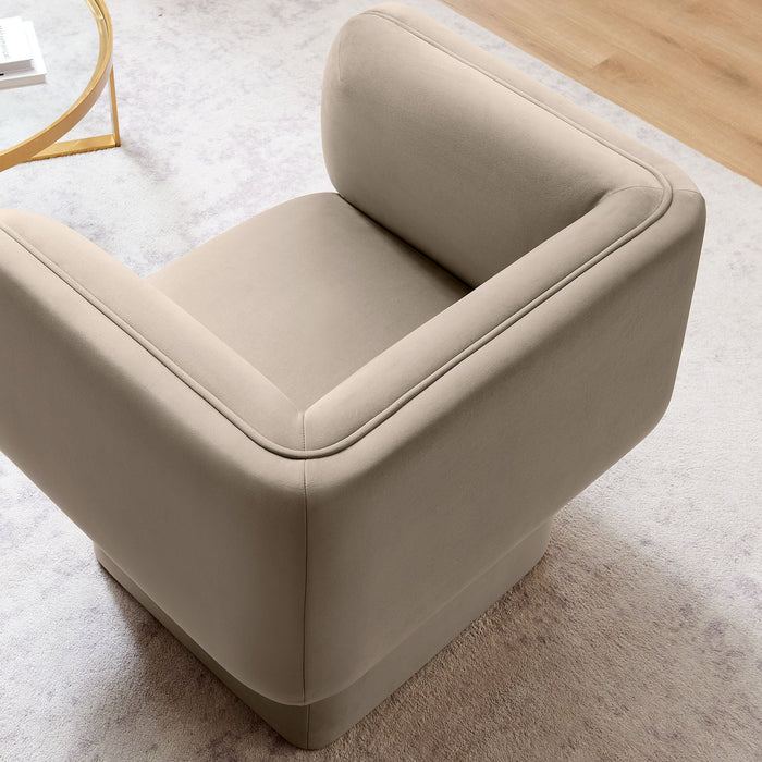 Modway Tate Performance Velvet Accent Chair Living Room Furniture - View 28