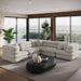 Jubilee 5-Piece Modular Performance Velvet Sectional Sofa by Modway - detail close-up
