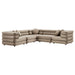 Jubilee 5-Piece Modular Performance Velvet Sectional Sofa by Modway - view 28