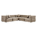 Jubilee 5-Piece Modular Performance Velvet Sectional Sofa sectional sofa