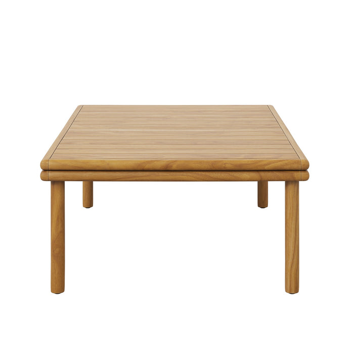 Wren Outdoor Patio Teak Wood Coffee Table