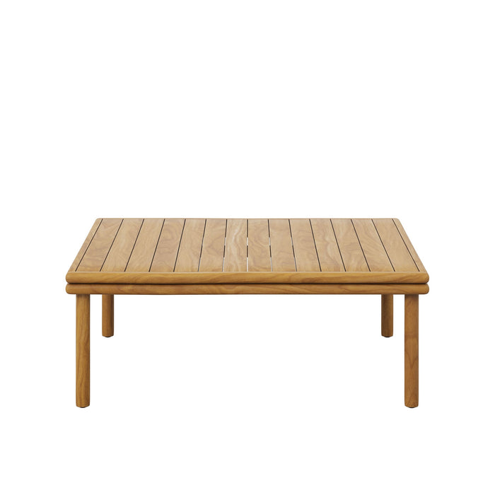 Wren Outdoor Patio Teak Wood Coffee Table