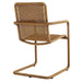 Abacus Outdoor Patio Wicker Dining Chairs Set of 2 Natural