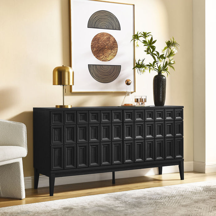 Modway Samos 62" Sideboard Living Room Furniture - Close-Up