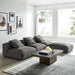 Solace 4-Piece Modular Upholstered Fabric Sectional Sofa - view 5
