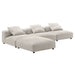 Solace 4-Piece Modular Upholstered Fabric Sectional Sofa - view 31