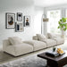 Solace 4-Piece Modular Upholstered Fabric Sectional Sofa - view 25