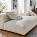 Solace 3-Piece Modular Corduroy Upholstered Sectional Sofa - in lifestyle setting
