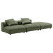 Solace 3-Piece Modular Corduroy Upholstered Sectional Sofa - view 20