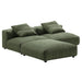 Solace 3-Piece Modular Corduroy Upholstered Sectional Sofa - view 23