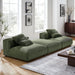 Solace 3-Piece Modular Corduroy Upholstered Sectional Sofa - view 15