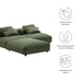 Solace 3-Piece Modular Corduroy Upholstered Sectional Sofa - view 17