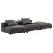Solace 3-Piece Modular Upholstered Fabric Sectional Sofa - view 6