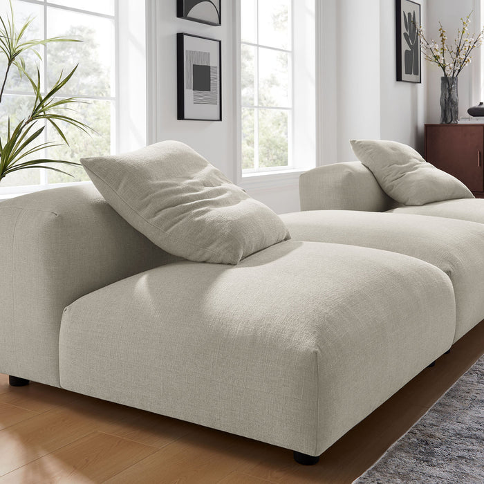 Solace 3-Piece Modular Upholstered Fabric Sectional Sofa - view 18