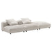Solace 3-Piece Modular Upholstered Fabric Sectional Sofa - view 34