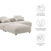 Solace 3-Piece Modular Upholstered Fabric Sectional Sofa - view 31
