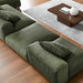 Solace 4-Piece Modular Corduroy Upholstered Sectional Sofa With Ottoman by Modway - view 21
