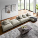 Solace 4-Piece Modular Upholstered Fabric Sectional Sofa With Ottoman by Modway - view 23