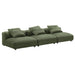 Solace 3-Piece Modular Corduroy Upholstered Sofa - view 10