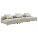 Solace 3-Piece Modular Upholstered Fabric Sofa - view 10