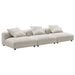 Solace 3-Piece Modular Upholstered Fabric Sofa - view 18