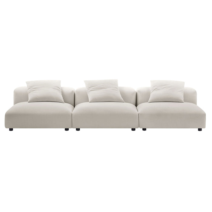 Solace 3-Piece Modular Upholstered Fabric Sofa - view 24