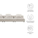 Solace 3-Piece Modular Upholstered Fabric Sofa - view 19