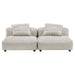 Solace 2-Piece Modular Corduroy Upholstered Sofa - view 7