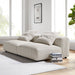 Solace 2-Piece Modular Corduroy Upholstered Sofa - Modway \living\sectionals