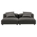 Solace 2-Piece Modular Upholstered Fabric Sofa - view 7