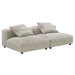 Solace 2-Piece Modular Upholstered Fabric Sofa - view 10