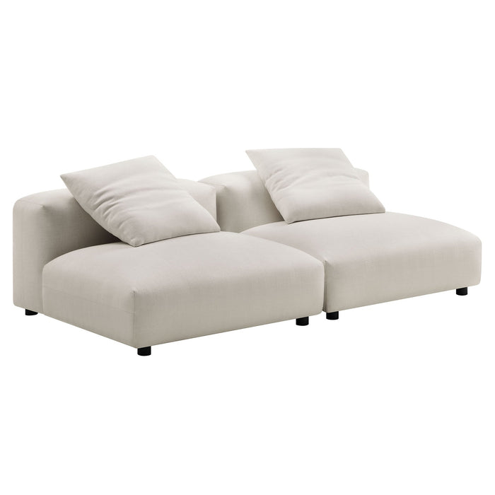 Solace 2-Piece Modular Upholstered Fabric Sofa - view 18