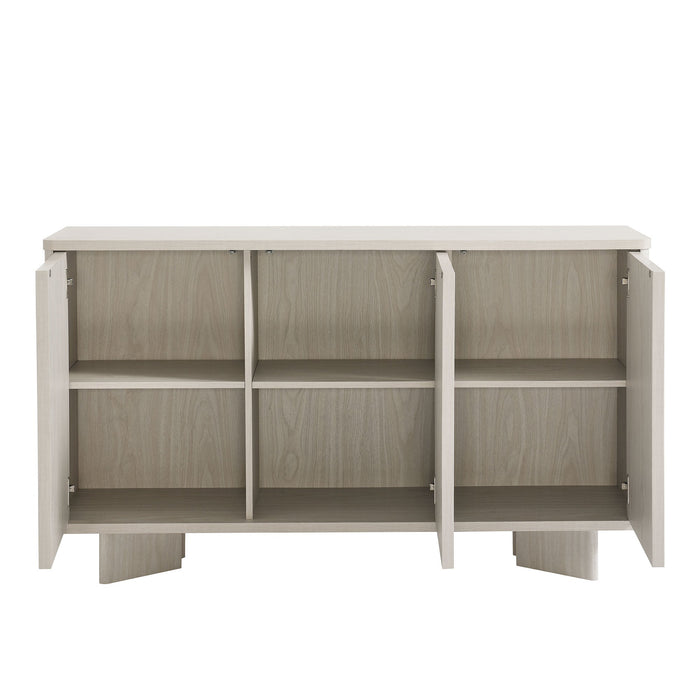 Modway Flux Arched 3-Door Sideboard Living Room Furniture - Installation View