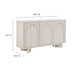 Modway Flux Arched 3-Door Sideboard Living Room Furniture in White - Detail View